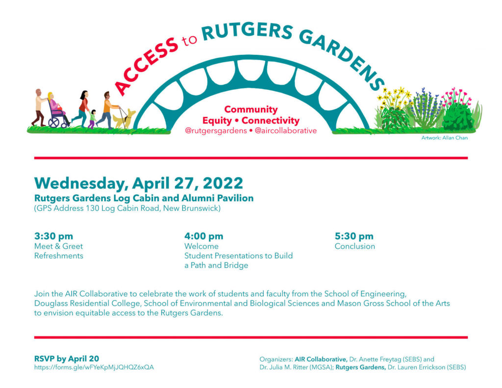 FollowUp Event Access to Rutgers Gardens New Jersey Folk Festival